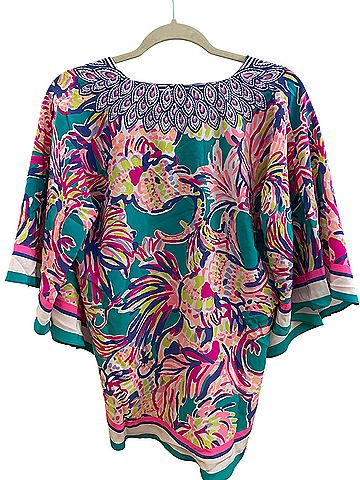 Lilly Pulitzer Lettie Short Sleeve Blouse (view 2)