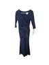 Alex Evenings 95% Polyester 6% Spandex 100% Polyester Solid Blue Cocktail Dress Size 4 (petite) - photo 4
