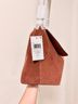 Coach 100% Leather Brown Leather Shoulder Bag One size - photo 5