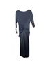 Alex Evenings 95% Polyester 5% Spandex 100% Polyester Solid Blue Cocktail Dress Size 6 (petite) - photo 2