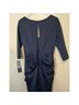 Alex Evenings 95% Polyester 5% Spandex 100% Polyester Solid Blue Cocktail Dress Size 6 (petite) - photo 7
