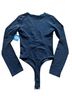 Free People Solid Black Bodysuit Size XS - photo 2