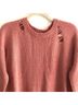Show Me Your Mumu 100% Acrylic Solid Pink Pullover Sweater Size S - photo 6