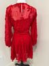 Mare Mare 100% Polyester 3% Elastane Red Cocktail Dress Size XS - photo 3