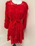 Mare Mare 100% Polyester 3% Elastane Red Cocktail Dress Size XS - photo 5