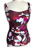 Athleta Floral Multi Color Swimsuit Top One size - photo 1