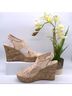 Fergalicious Pink Wedges Size 9 - photo 3