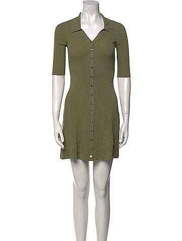 Maje Rimose Ribbed Dress Casual Dress (view 1)