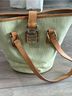 Dooney & Bourke Solid Tan Green Tote One size - photo 4