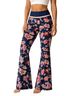 Johnny Was Floral Multi Color Yoga Pants Size M - photo 1