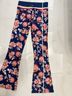 Johnny Was Floral Multi Color Yoga Pants Size M - photo 10