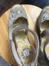 Fly Gray White Yellow Wedges Size 7 1/2 - photo 7