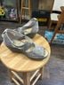 Fly Gray White Yellow Wedges Size 7 1/2 - photo 5