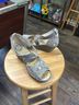 Fly Gray White Yellow Wedges Size 7 1/2 - photo 4