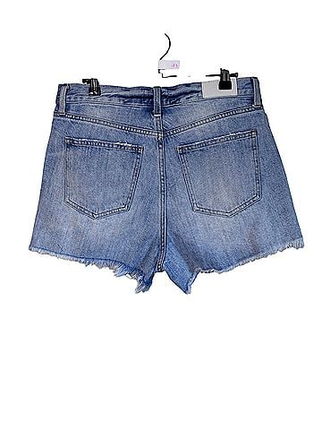 Pistola Bobbie Crossover Denim Shorts (view 2)