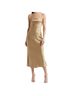 Amsale 100% Polyester Gold Cocktail Dress Size 16 - photo 1