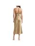 Amsale 100% Polyester Gold Cocktail Dress Size 16 - photo 2