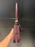 Zara 100% Polyurethane 100% Polyester Burgundy Shoulder Bag One size - photo 12