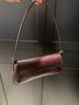 Zara 100% Polyurethane 100% Polyester Burgundy Shoulder Bag One size - photo 9
