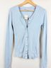 Free People Blue Cardigan Size M - photo 6