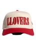 Lovesick 100% Cotton Solid Graphic Red Ivory Hat One size - photo 1