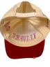 Lovesick 100% Cotton Solid Graphic Red Ivory Hat One size - photo 2