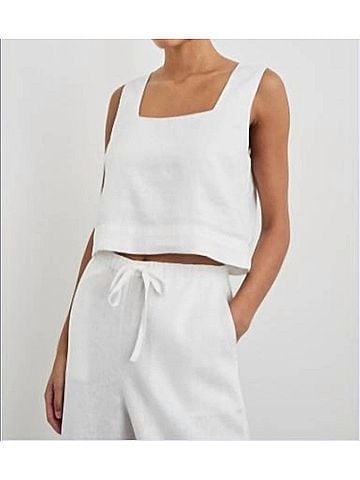 Rails Akira Top in White (view 2)