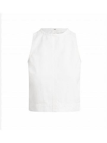 Joe's Jeans Denim Shell Top in White (view 1)