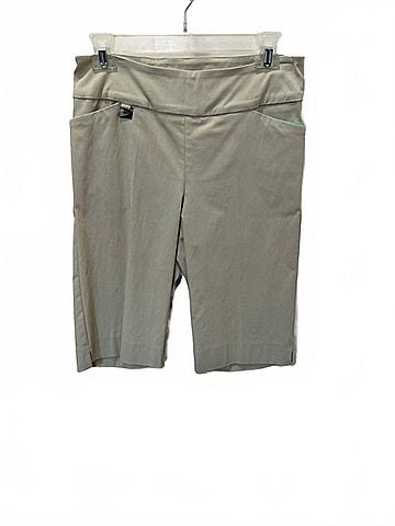 Lisette Women's Bermuda Shorts in Beige (view 1)