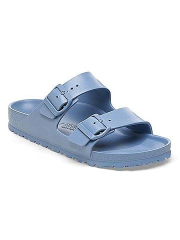 Birkenstock Women's Arizona Eva Sandal in Elemental Blue (view 2)