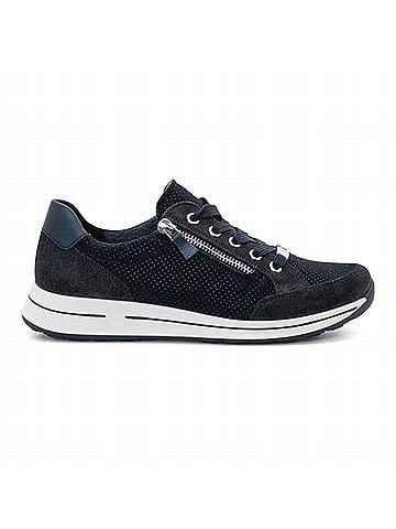 Ara Women's Oleanna Zip Sneaker in Navy Blue (view 1)