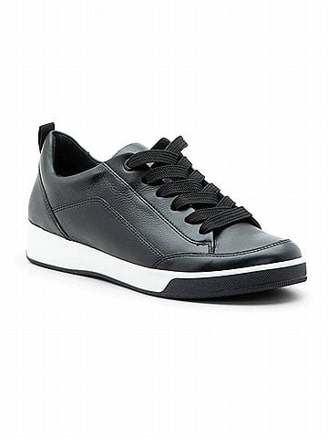Ara Women's Redmond Lace-Up Sneaker in Black (view 2)