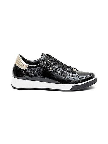 Ara Women's Rei-Low Sneakers in Black (view 1)
