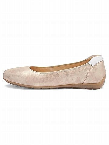Ara Women's Balsam Ballet Pumps Shoes in Beige (view 2)