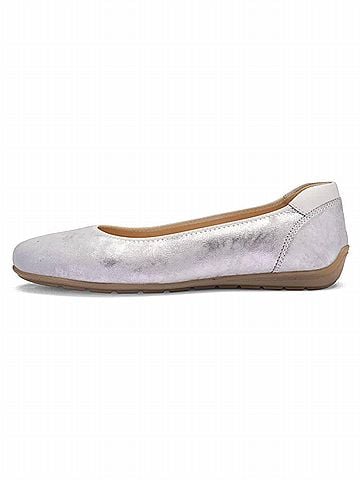 Ara Women's Balsam Ballet Pumps Shoes in Grey (view 2)