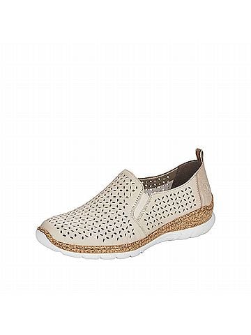 Rieker Women's Nikita Shoes in Crema / Crema (view 2)
