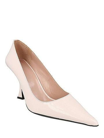 by FAR Women's Viva Patent Leather Pumps in Pink (view 2)