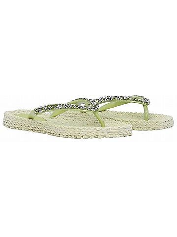 Ilse Jacobsen Women's Cheerful Flip Flops in Moss (view 2)