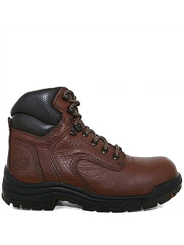 Timberland Women's Titan 6" Alloy Safety Toe Boots in Brown (view 1)