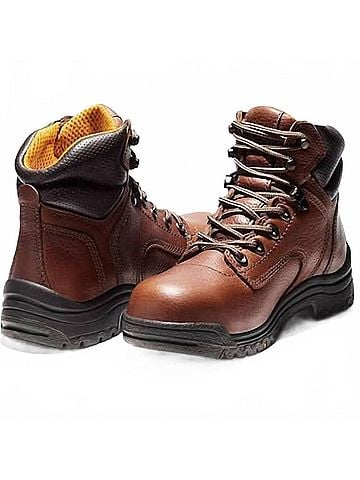 Timberland Women's Titan 6" Alloy Safety Toe Boots in Brown (view 2)