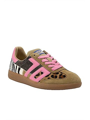 Back 70 Women's Squid Sneakers in Leopard (view 1)