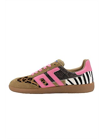 Back 70 Women's Squid Sneakers in Leopard (view 2)