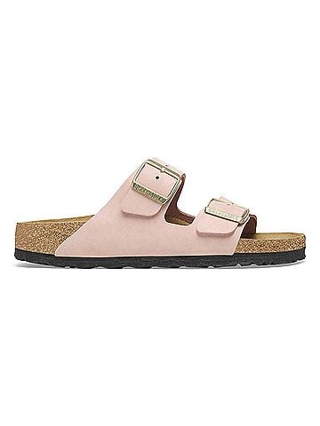 Birkenstock Women's Arizona Sandals in Soft Pink (view 1)