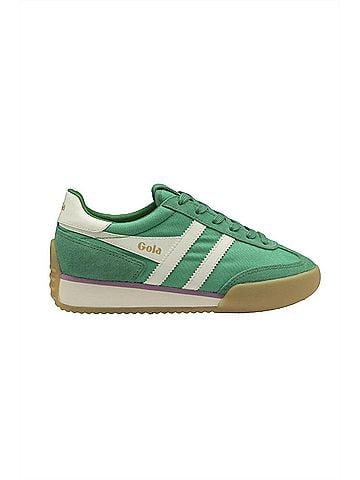 Gola Women's Pacer Trainers Sneakers in Jade/Off White (view 1)