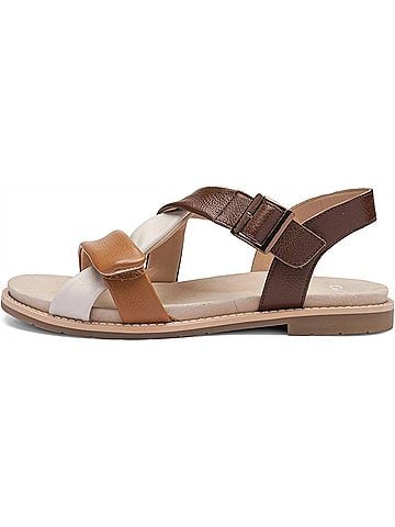 Ara Women's Ember Sandal in Mousse/Cream/Mocha (view 2)