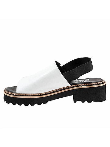 Bueno Women's Amy Sandal in White (view 2)