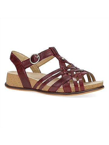 Dansko Women's Christa Sandal in Plum (view 1)