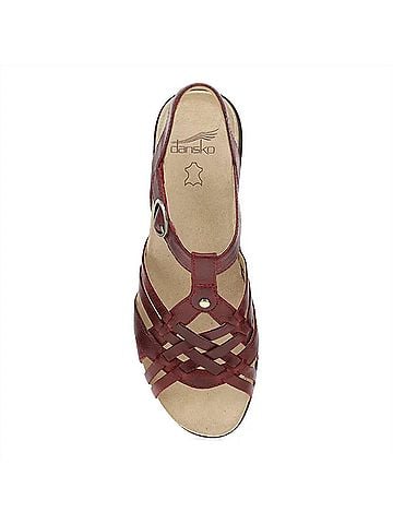 Dansko Women's Christa Sandal in Plum (view 2)