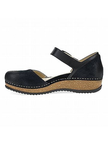 Dansko Women's Mae Mary Jane Shoes in Black (view 2)