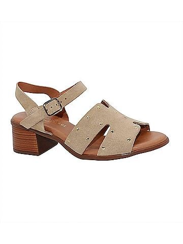 Eric Michael Women's Natasha Sandal in Beige (view 1)